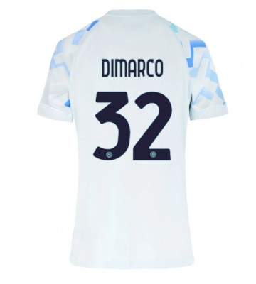 Inter Milan Federico Dimarco #32 Replika Udebanetrøje Dame 2025-26 Kortærmet